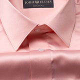 Montor Peach Premium Satin Men's Shirt