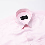 Montor Pink Premium Satin Men's Shirt