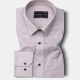 Maverick Sand Solid Linen Formal Shirt