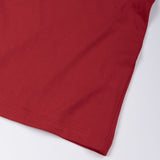 Trion Red Cotton Plain T-Shirt
