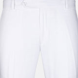 Zalix White Linen Formal Pant - John Ellies