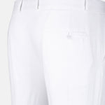 Zalix White Linen Formal Pant - John Ellies