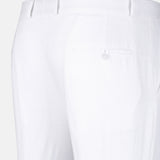 Zalix White Linen Formal Pant - John Ellies