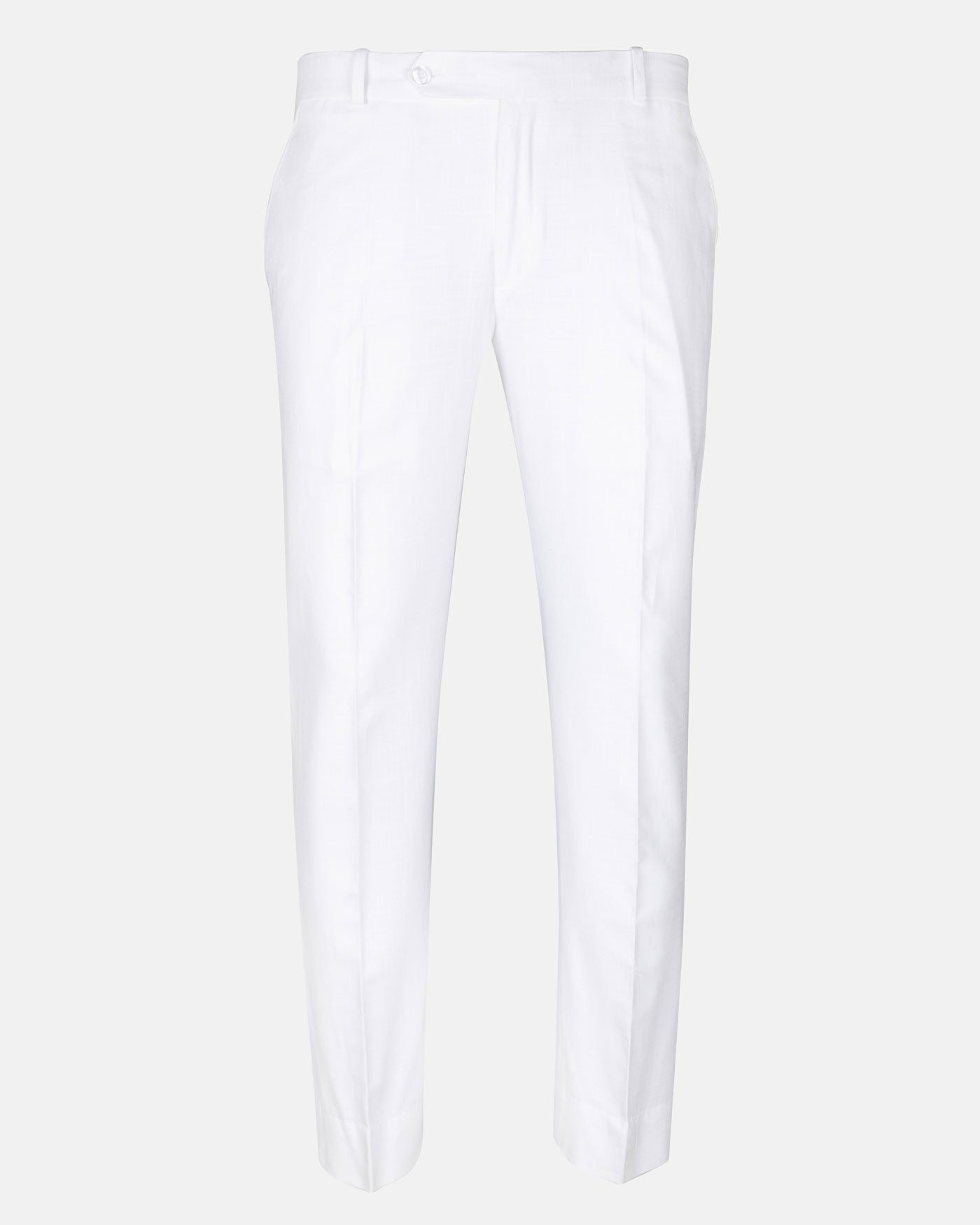 Zalix White Linen Formal Pant - John Ellies
