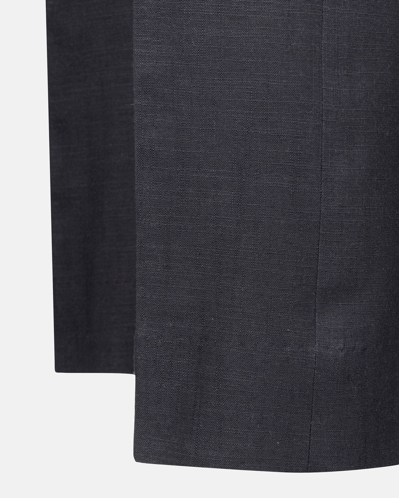 Zalix Black Linen Formal Pant - John Ellies