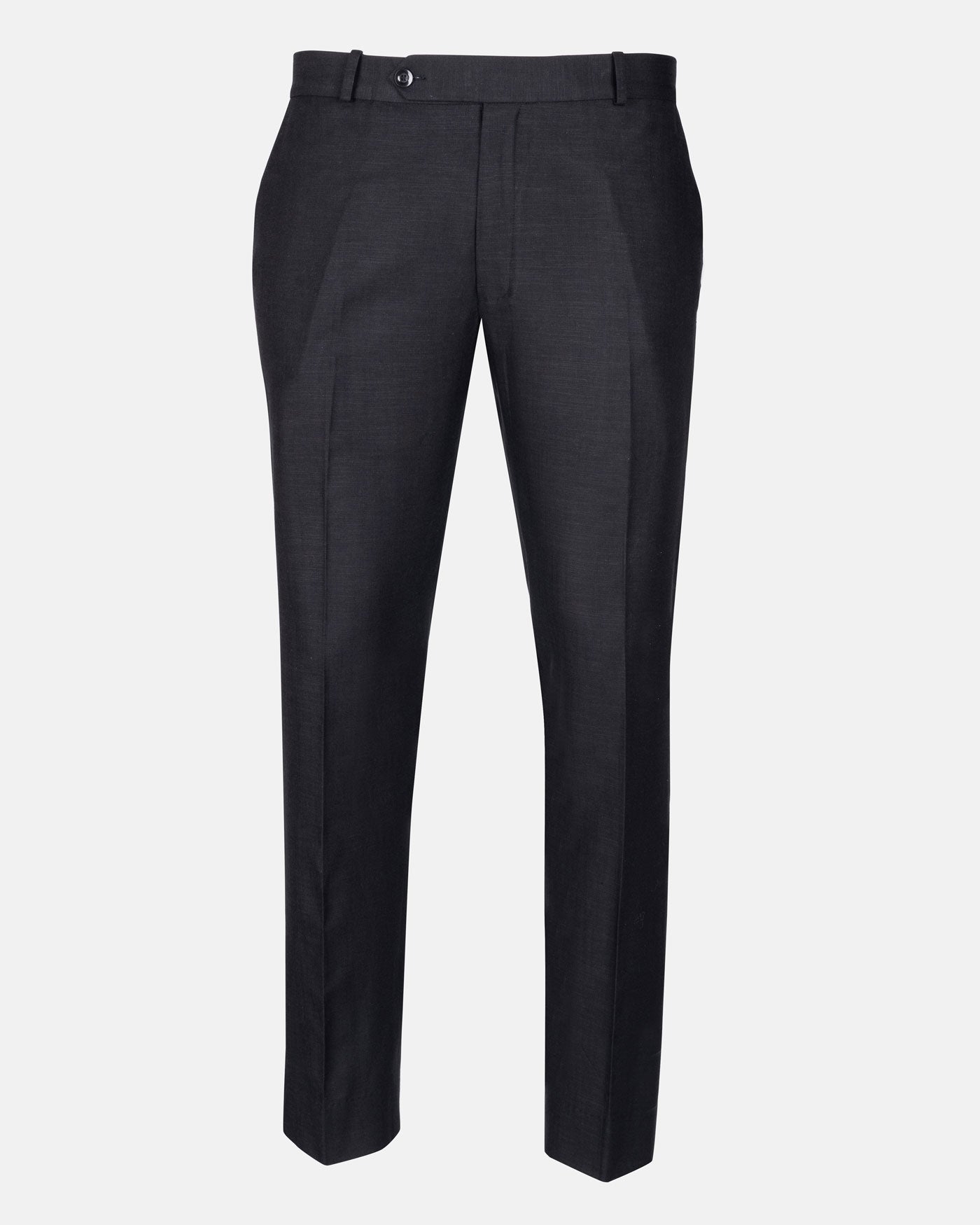 Zalix Black Linen Formal Pant - John Ellies