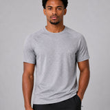 Trion Silver Cotton Plain T-Shirt