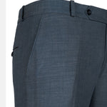 Zalix Teal Linen Formal Pant - John Ellies