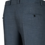 Zalix Teal Linen Formal Pant - John Ellies