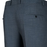 Zalix Teal Linen Formal Pant - John Ellies