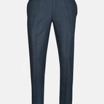 Zalix Teal Linen Formal Pant - John Ellies