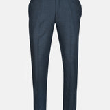 Zalix Teal Linen Formal Pant - John Ellies