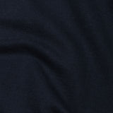 Arcadia Navy Blue Cotton Plain Polo T-Shirt