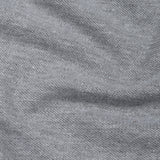 Arcadia Silver Cotton Plain Polo T-Shirt