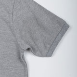 Arcadia Silver Cotton Plain Polo T-Shirt