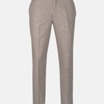 Zalix Tan Linen Formal Pant - John Ellies