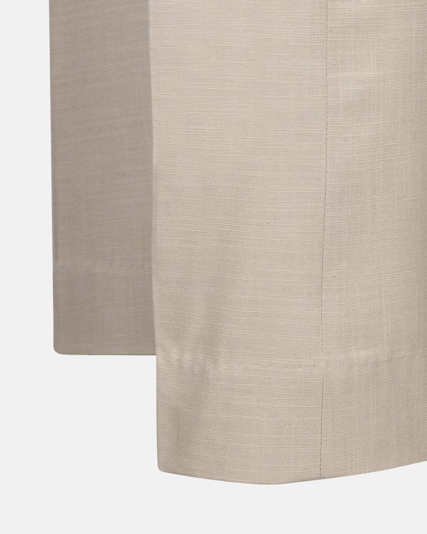 Zalix Cream Linen Formal Pant - John Ellies