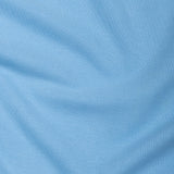 Arcadia Sky Blue Cotton Plain Polo T-Shirt