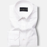 Crozet Parry Premium White Giza Cotton Shirt