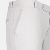 Zalix Pearl Linen Formal Pant - John Ellies