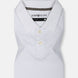 Arcadia White Cotton Plain Polo T-Shirt - John Ellies