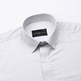 Crozet Parry Daisy White Giza Cotton Shirt