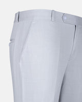 Zalix Silver Linen Formal Pant