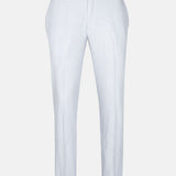 Zalix Silver Linen Formal Pant - John Ellies