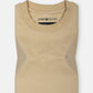 Naxet Cream Cotton Plain Oversized T-Shirt - John Ellies