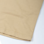 Naxet Cream Cotton Plain Oversized T-Shirt - John Ellies
