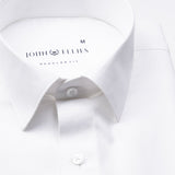 Renato Privilege White Plain Oxford Cotton Shirt - John Ellies