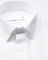 Renato Privilege White Plain Oxford Cotton Shirt