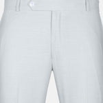 Zalix Pastel Olive Linen Formal Pant - John Ellies