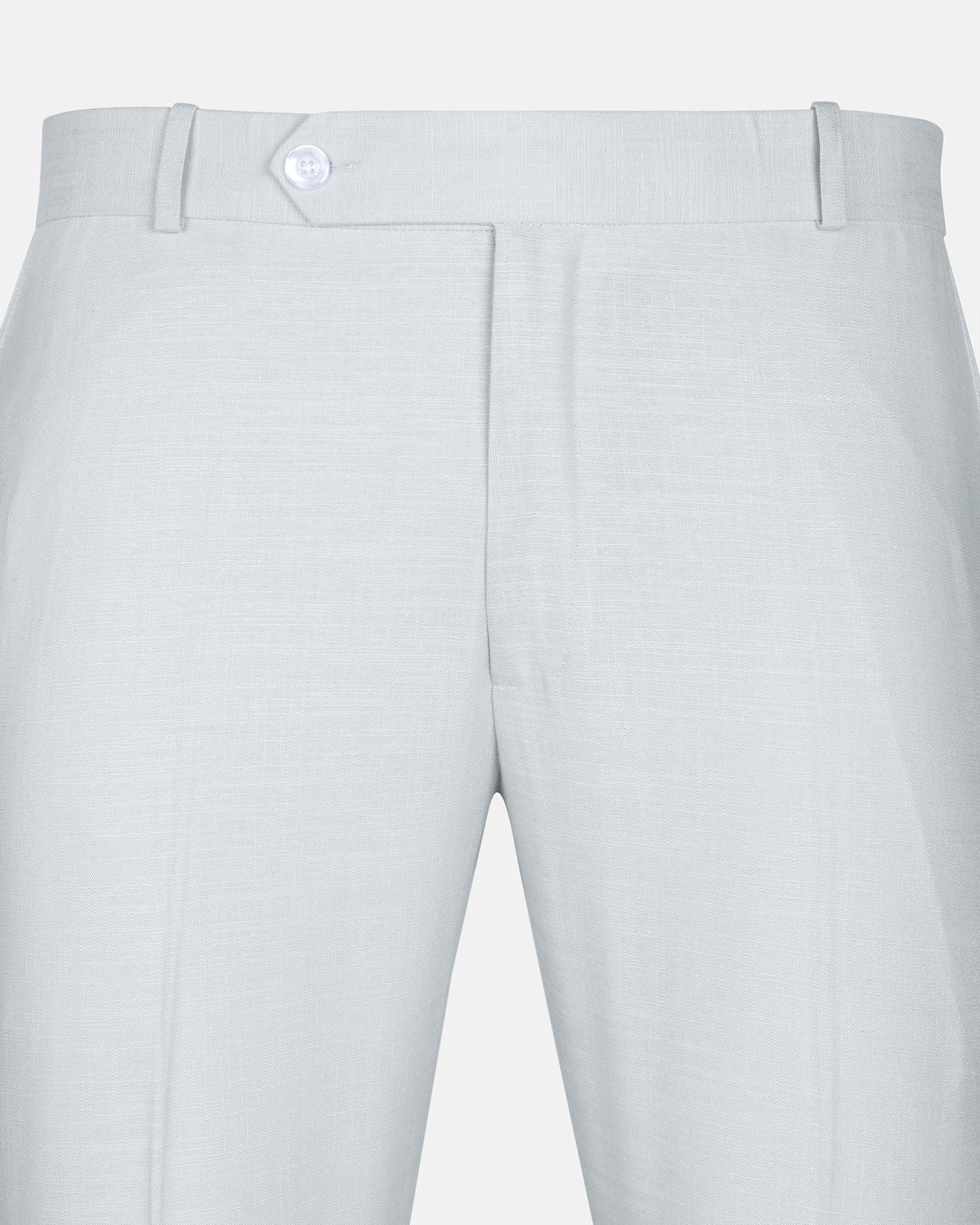 Zalix Pastel Olive Linen Formal Pant - John Ellies