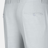 Zalix Pastel Olive Linen Formal Pant - John Ellies