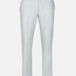 Zalix Pastel Olive Linen Formal Pant - John Ellies