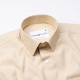 Renato Privilege Blush Cream Plain Oxford Cotton Shirt