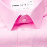 Renato Privilege Arrosa Pink Plain Oxford Cotton Shirt