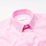 Renato Privilege Arrosa Pink Plain Oxford Cotton Shirt