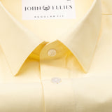 Renato Privilege Foes Yellow Plain Oxford Cotton Shirt