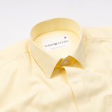 Renato Privilege Foes Yellow Plain Oxford Cotton Shirt