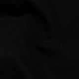 Naxet Black Cotton Plain Oversized T-Shirt - John Ellies