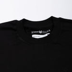 Naxet Black Cotton Plain Oversized T-Shirt - John Ellies