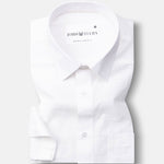 Viol Africain Premium White Linen Shirt - John Ellies