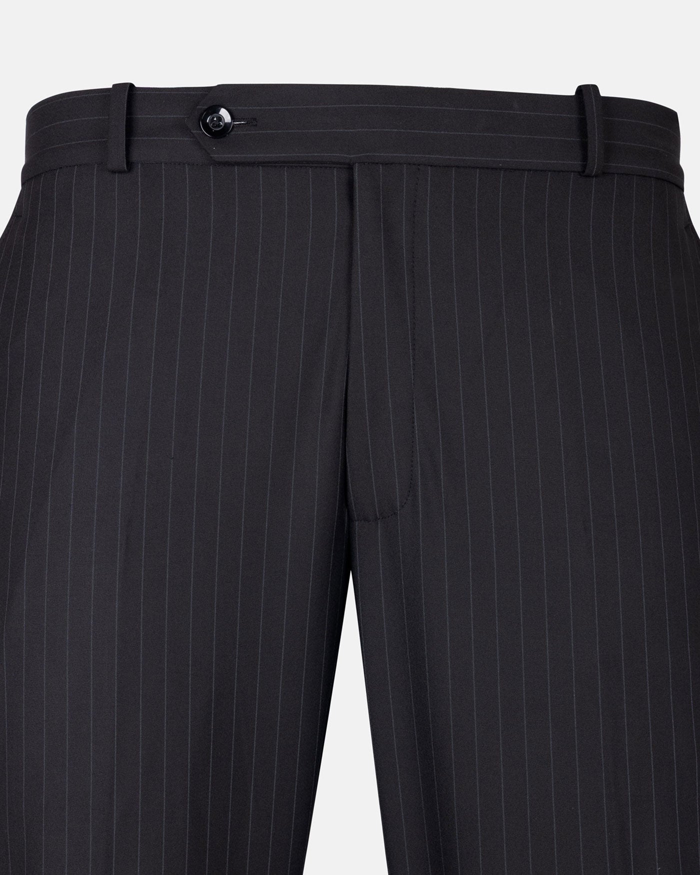 Mornex Black Stripe Formal Cotton Pant - John Ellies