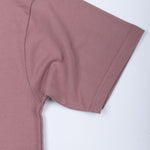 Naxet Pink Cotton Plain Oversized T-Shirt - John Ellies
