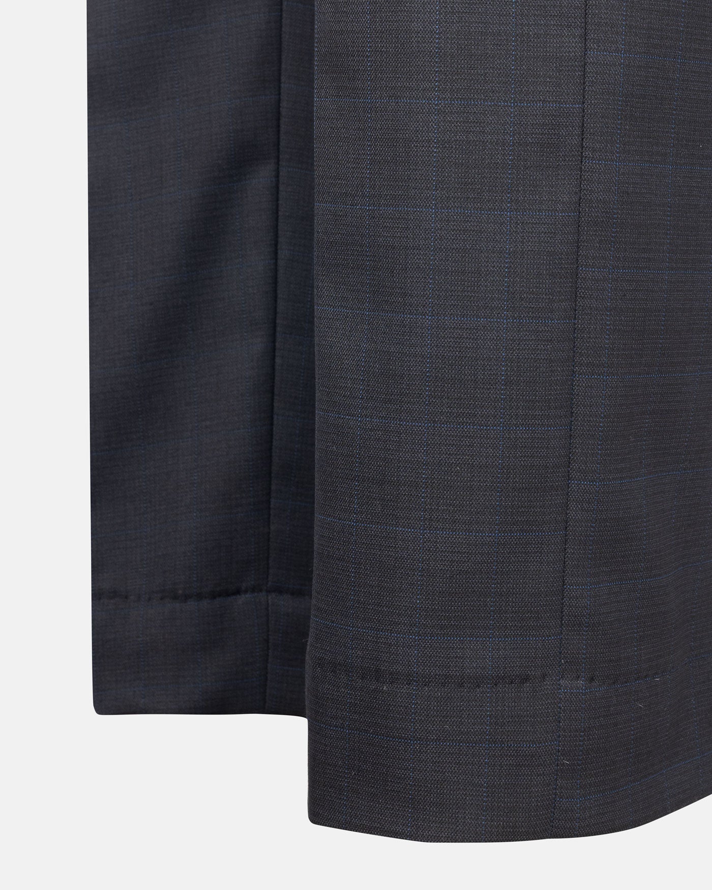 Amber Grey Checked Formal Cotton Pant - John Ellies