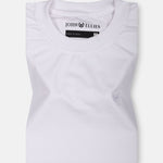 Naxet White Cotton Plain Oversized T-Shirt - John Ellies