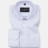 Siento Felix Grey Stripe Oxford Cotton Shirt - John Ellies