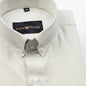 Siento Felix Olive Stripe Oxford Cotton Shirt - John Ellies